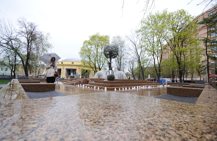 В столице заработали фонтаны 1 фото