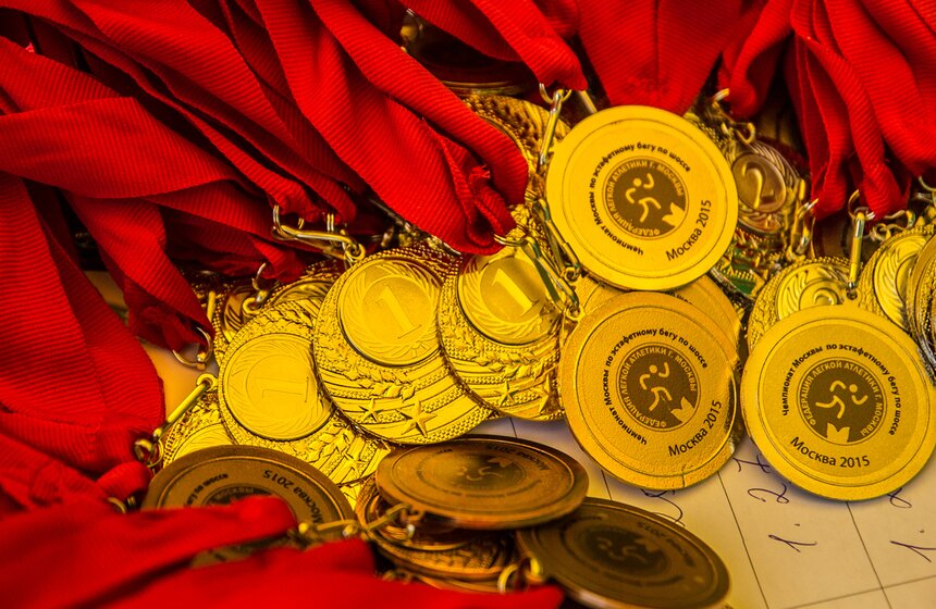 В Лужниках прошла весенняя легкоатлетическая эстафета 14 фото