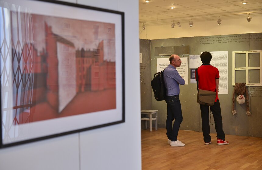 В галерее "На Каширке" открылся проект о творчестве Хармса 14 фото