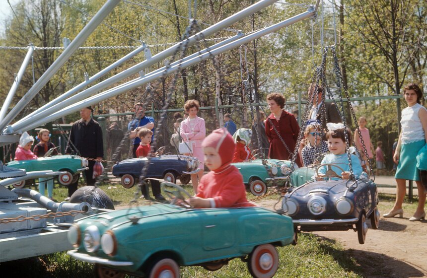Парк культуры и отдыха «Измайлово», 1972 год. Фото: ТАСС/ Валентин Кунов