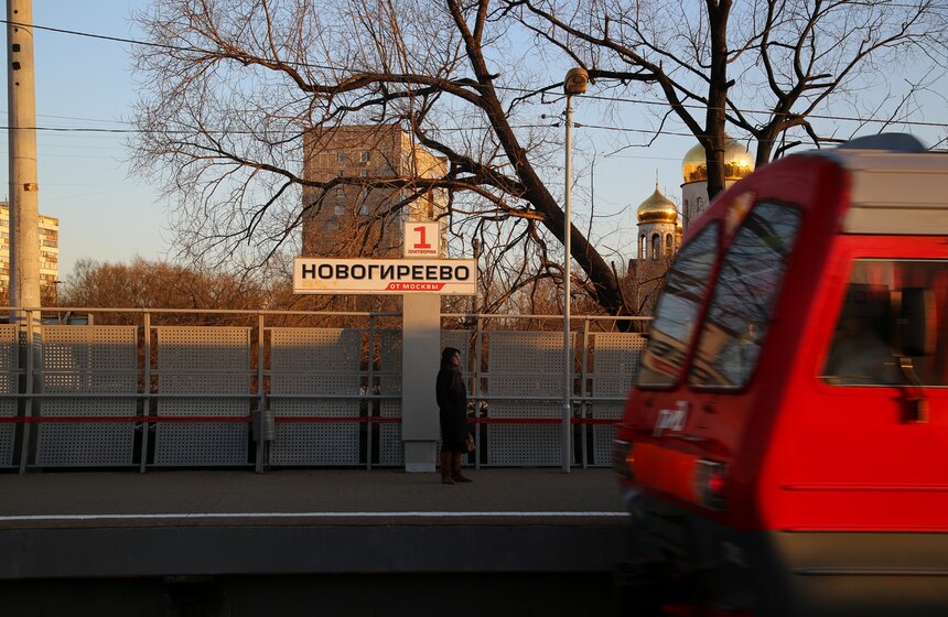 Платформа Новогиреево (Горьковское направление)