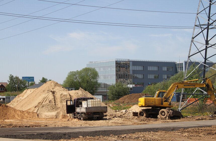 Сергей Собянин осмотрел ход реконструкции Калужского шоссе 9 фото