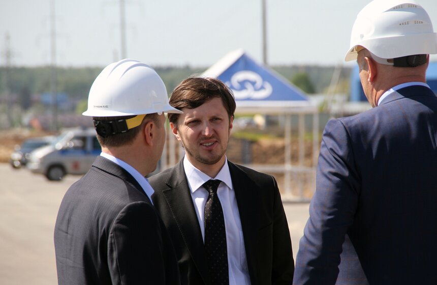 Сергей Собянин осмотрел ход реконструкции Калужского шоссе 4 фото