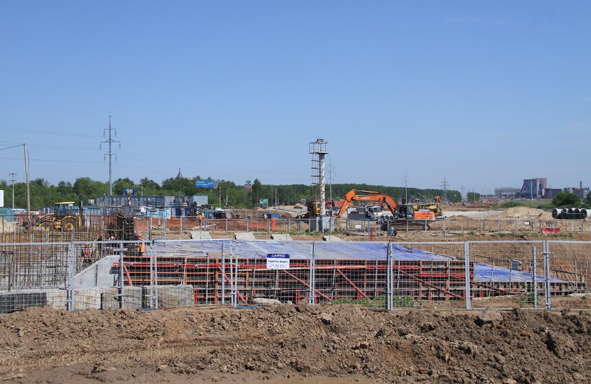 Сергей Собянин осмотрел ход реконструкции Калужского шоссе 3 фото