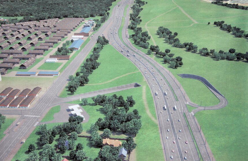 Сергей Собянин осмотрел ход реконструкции Калужского шоссе 5 фото