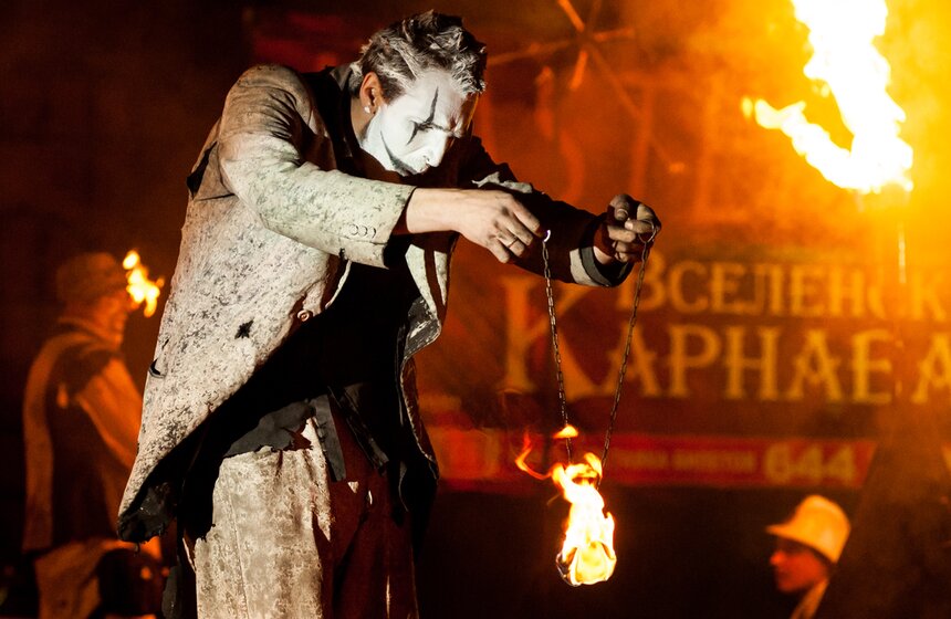 В столице прошел "Вселенский карнавал огня" 19 фото