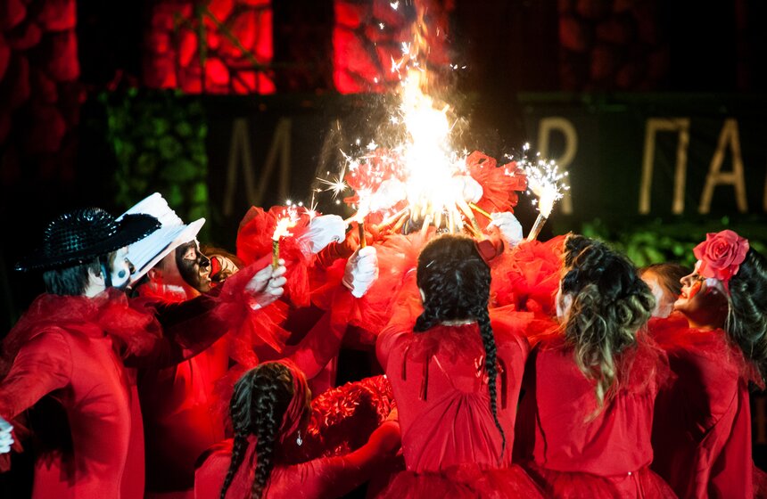 В столице прошел "Вселенский карнавал огня" 7 фото