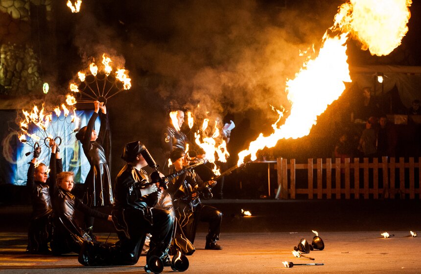 В столице прошел "Вселенский карнавал огня" 16 фото