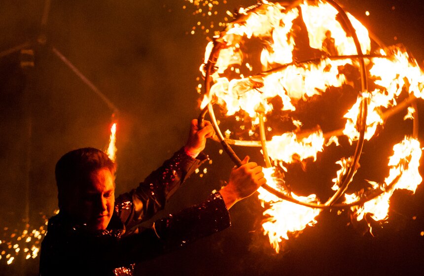 В столице прошел "Вселенский карнавал огня" 33 фото