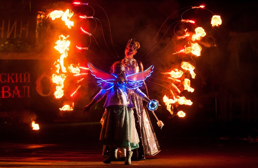 В столице прошел "Вселенский карнавал огня" 30 фото