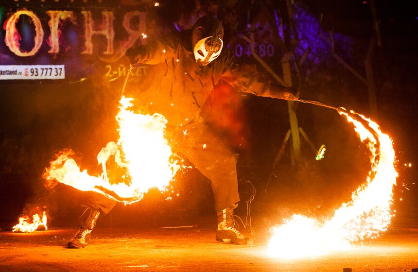 В столице прошел "Вселенский карнавал огня" 26 фото