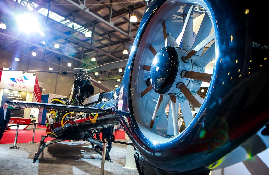 Выставка вертолетов HeliRussia прошла в "Крокус Экспо" 8 фото