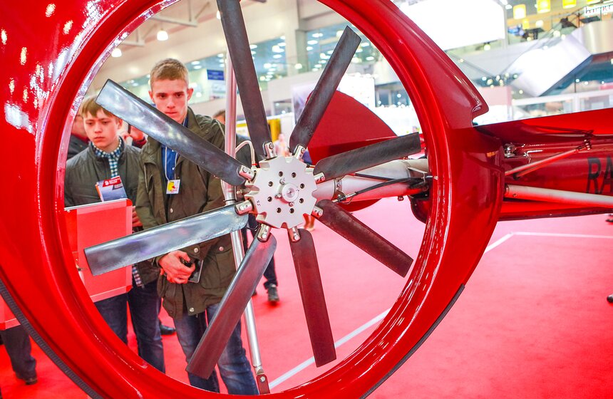 Выставка вертолетов HeliRussia прошла в "Крокус Экспо" 13 фото