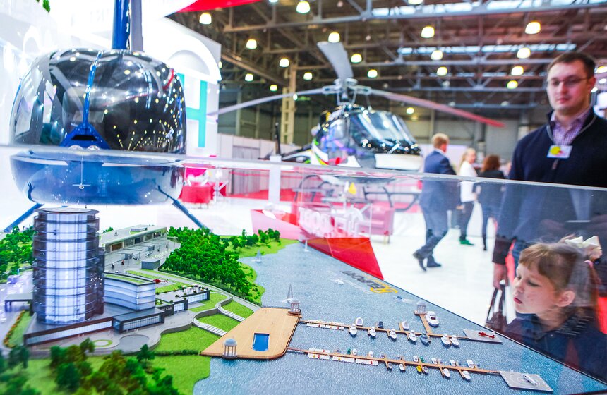 Выставка вертолетов HeliRussia прошла в "Крокус Экспо" 12 фото