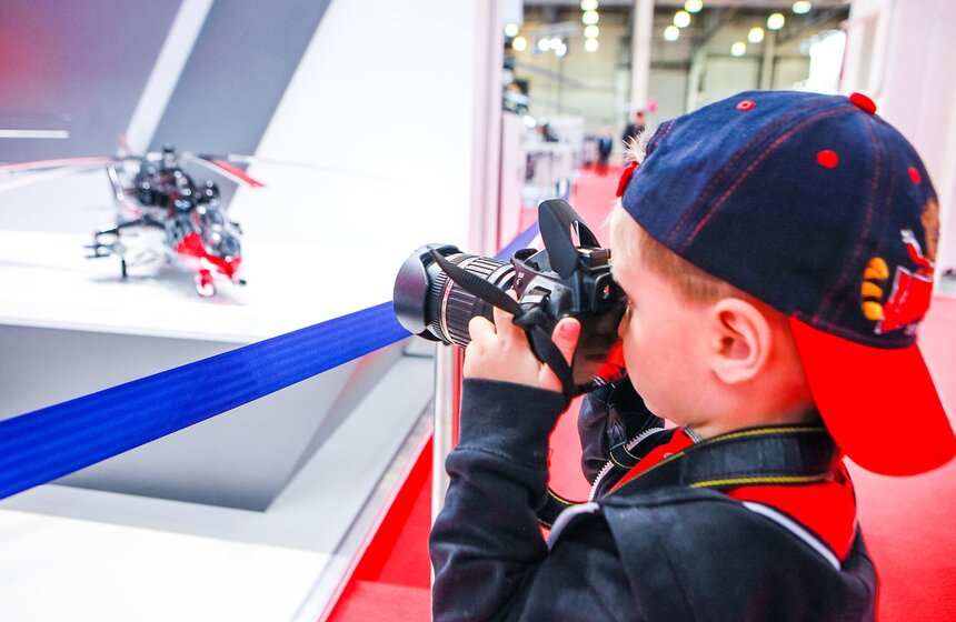 Выставка вертолетов HeliRussia прошла в "Крокус Экспо" 11 фото