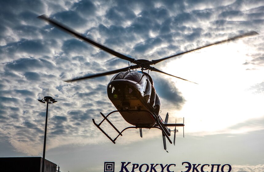 Выставка вертолетов HeliRussia прошла в "Крокус Экспо" 20 фото