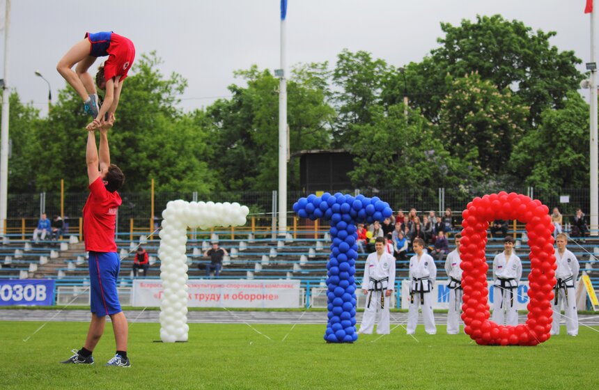 В столице прошел фестиваль комплекса ГТО 8 фото