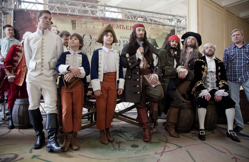 Сергей Безруков сыграет Джона Сильвера в "Острове сокровищ" 19 фото