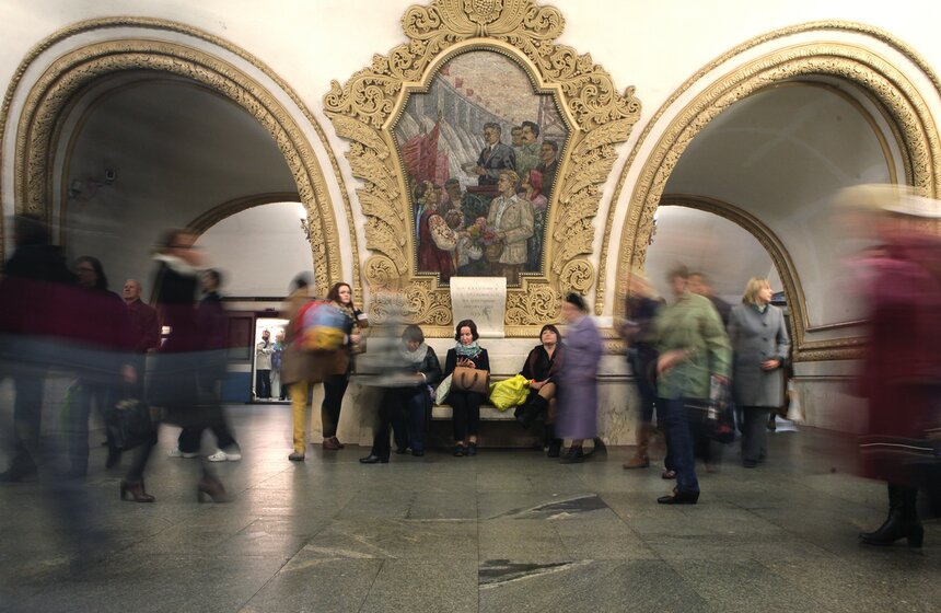 Станция метро Киевская. Фото: m24.ru/ Евгения Смолянская