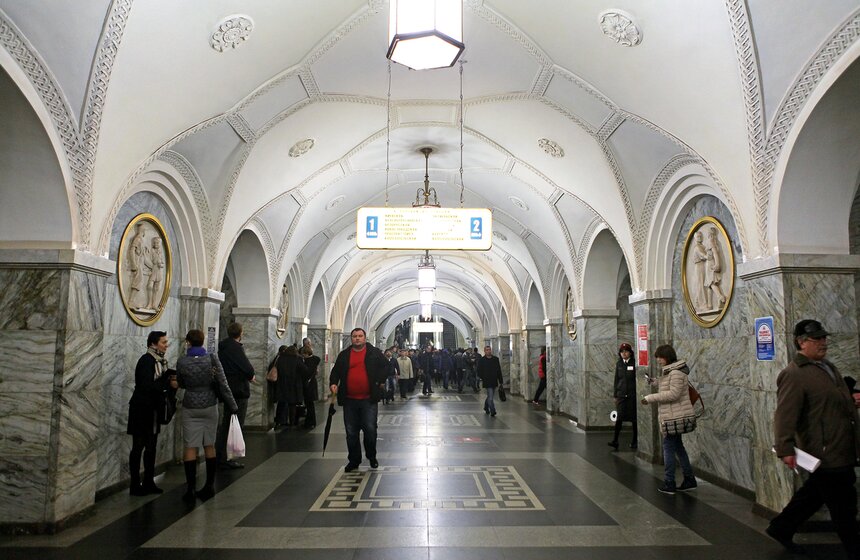 Станция метро Парк культуры . Фото: m24.ru/ Евгения Смолянская