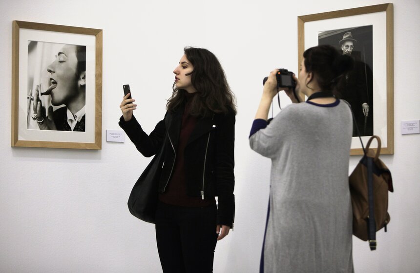 Открытие выставок Херба Ритца и Роберта Капы в МАММ 10 фото