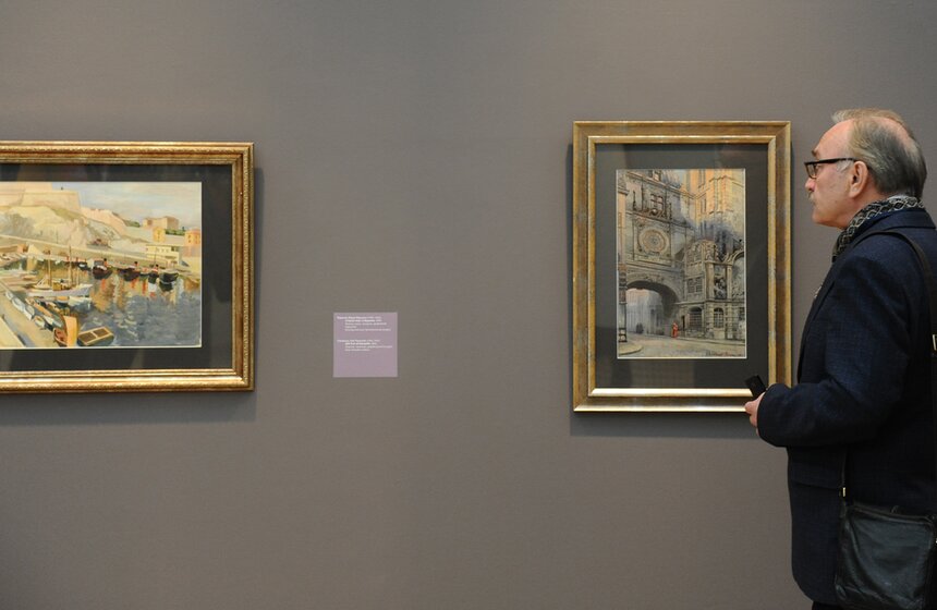 Третьяковка открыла выставку к юбилею Русского музея в Праге 24 фото