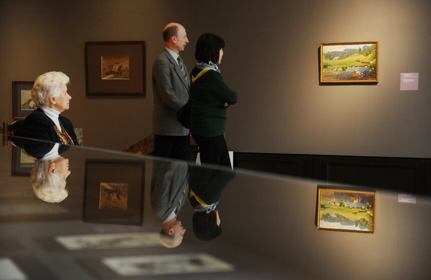 Третьяковка открыла выставку к юбилею Русского музея в Праге 14 фото