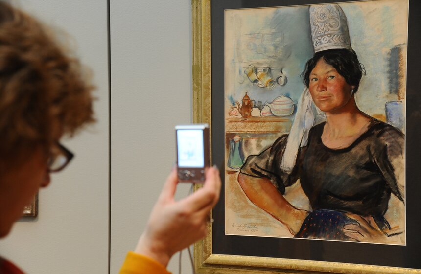 Третьяковка открыла выставку к юбилею Русского музея в Праге 16 фото