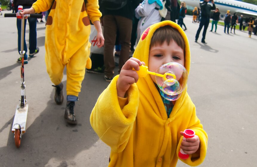 На ВДНХ прошел парад мыльных пузырей DreamFlash 10 фото