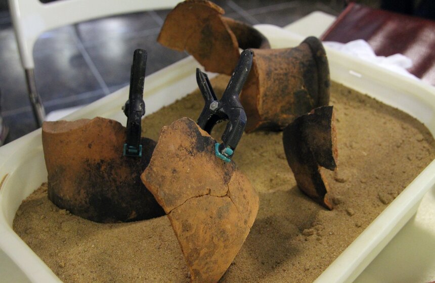 Мэр Москвы открыл Музей археологии после реставрации 3 фото