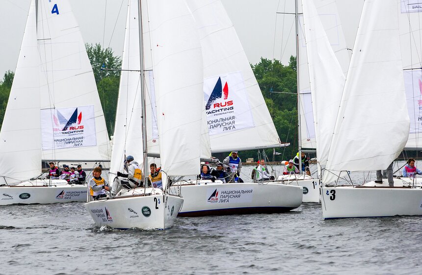 В столице открылся новый сезон Национальной парусной Лиги 14 фото