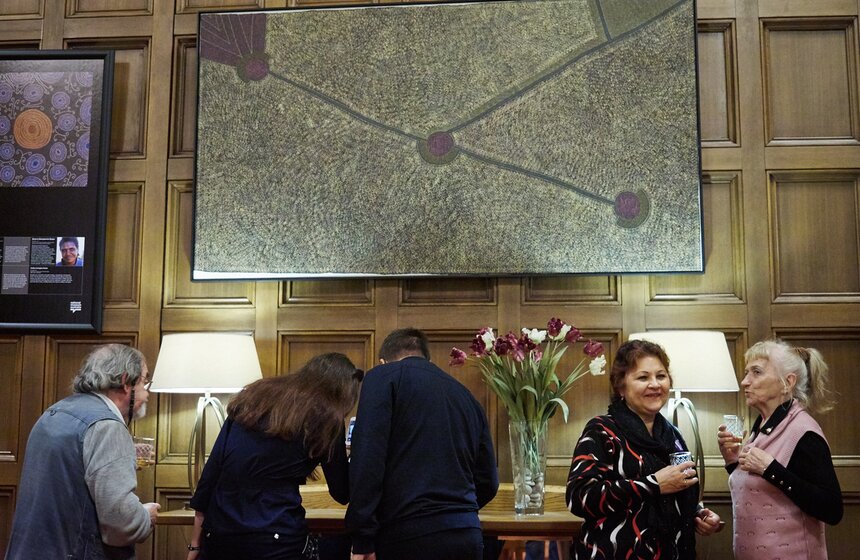 Посольство Австралии приняло участие в акции "Ночь в музее" 15 фото