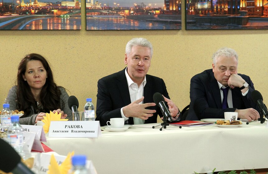 Мэр встретился с участниками проекта "Московская поликлиника" 3 фото