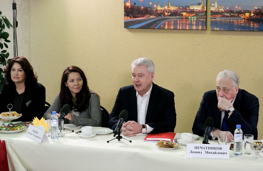 Мэр встретился с участниками проекта "Московская поликлиника" 2 фото