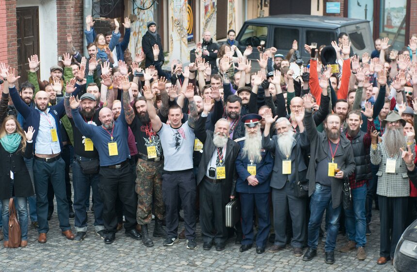 В столице прошел ежегодный российский чемпионат бород и усов 38 фото