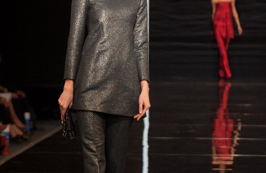 Неделя моды в Москве открылась показом Валентина Юдашкина 9 фото