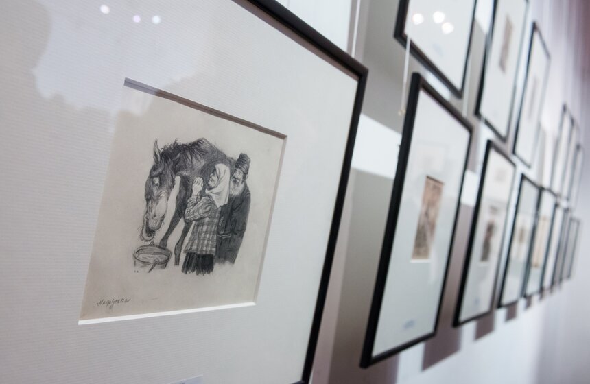 В столице открылась выставка "Неизвестный известный Альтман" 15 фото