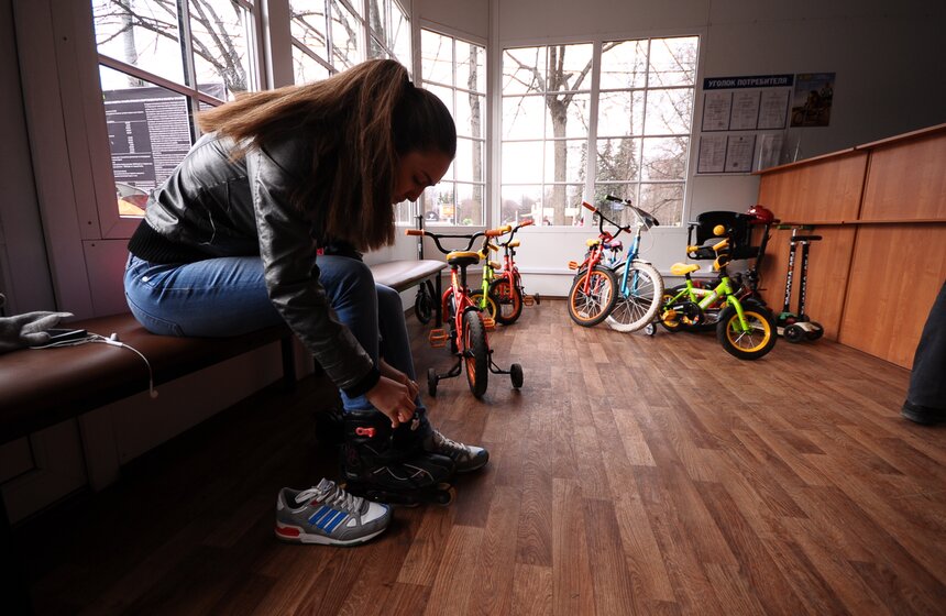 Парк "Сокольники" открыл пункты проката спортивного инвентаря 5 фото