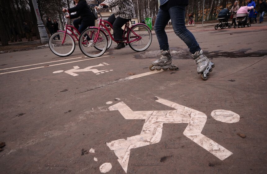 Парк "Сокольники" открыл пункты проката спортивного инвентаря 10 фото