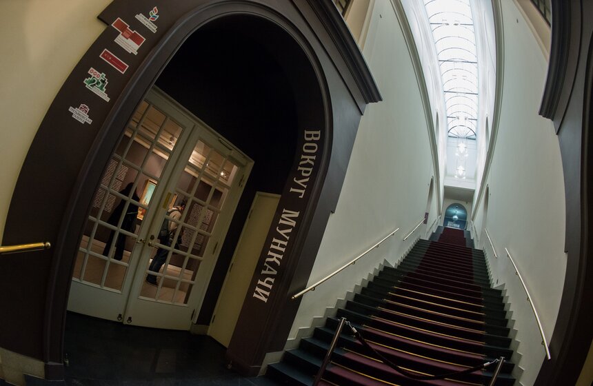 В ГМИИ имени Пушкина открылась выставка художника Михая Мункачи 17 фото