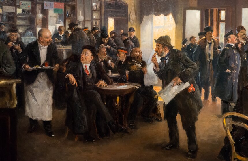 В ГМИИ имени Пушкина открылась выставка художника Михая Мункачи 11 фото