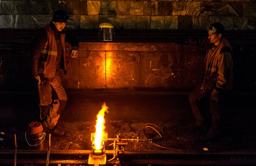 28 марта на ремонт закрылся центр Арбатско-Покровской линии 16 фото