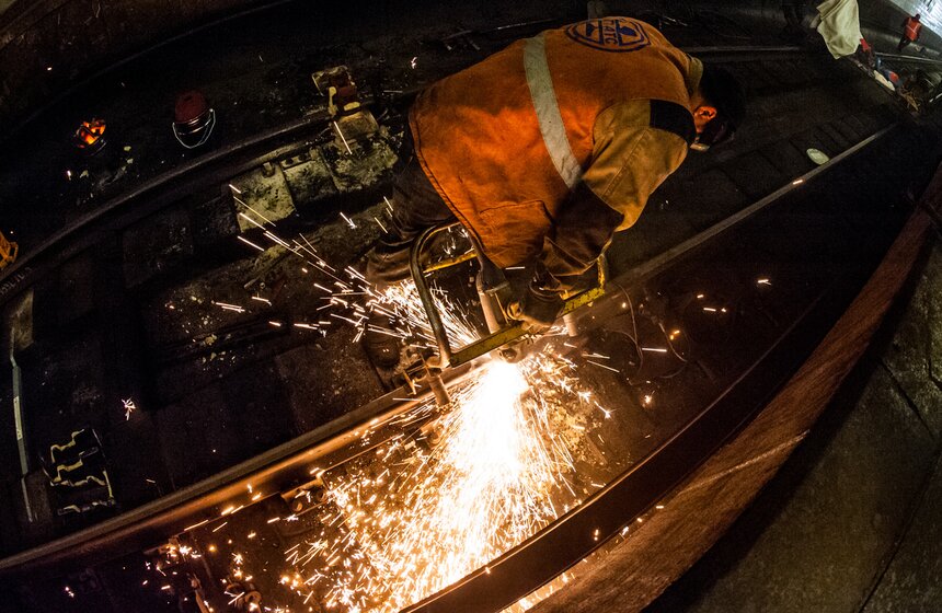 28 марта на ремонт закрылся центр Арбатско-Покровской линии 15 фото