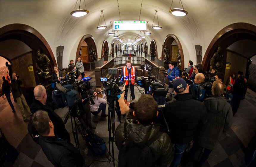 28 марта на ремонт закрылся центр Арбатско-Покровской линии 9 фото