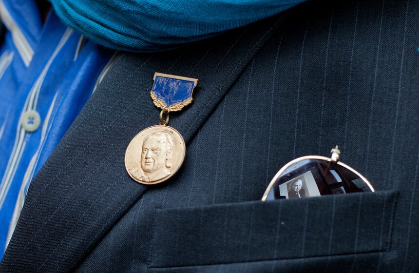 В МХТ открылась выставка к юбилею Иннокентия Смоктуновского 17 фото