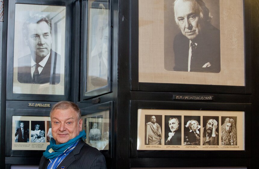 В МХТ открылась выставка к юбилею Иннокентия Смоктуновского 21 фото