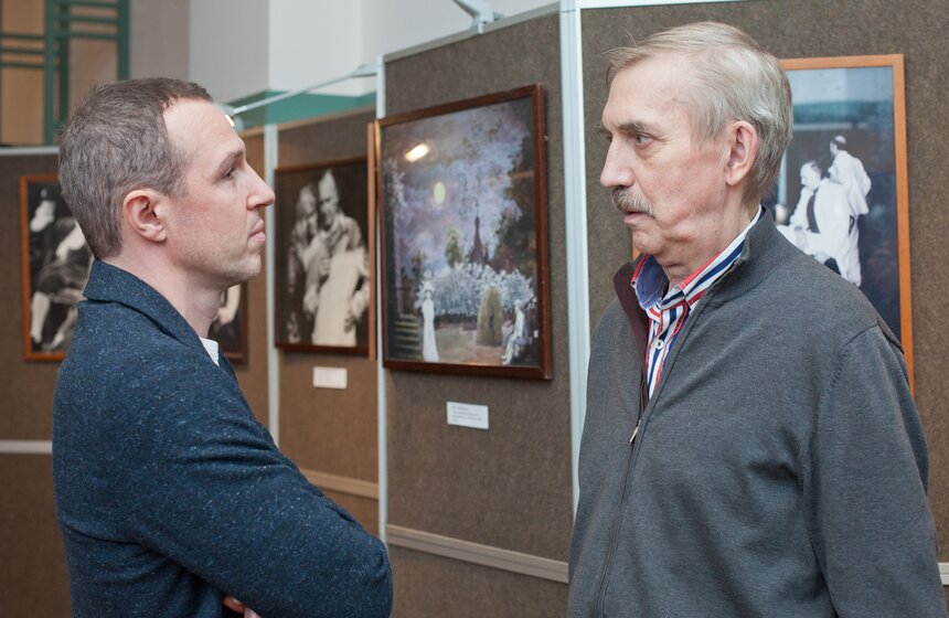 В МХТ открылась выставка к юбилею Иннокентия Смоктуновского 23 фото