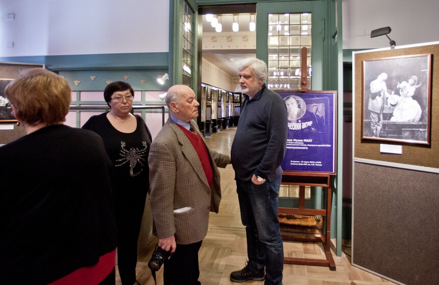 В МХТ открылась выставка к юбилею Иннокентия Смоктуновского 11 фото