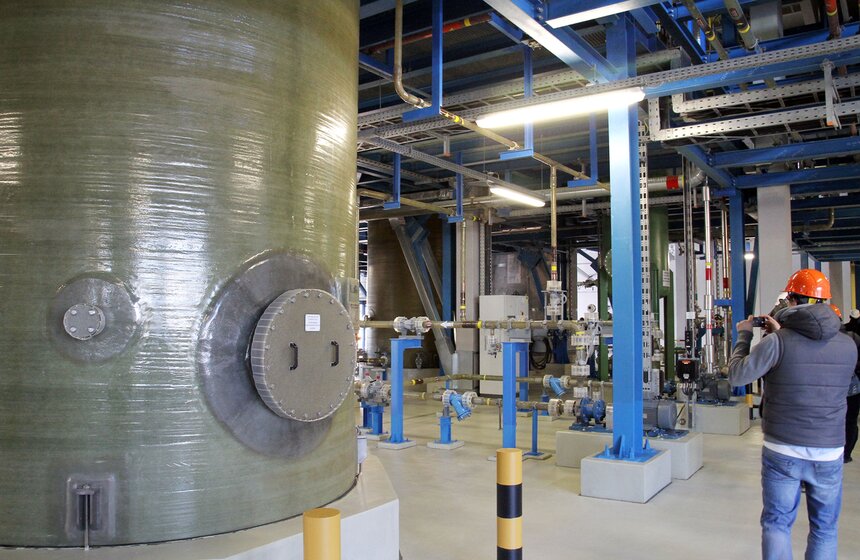 Сергей Собянин открыл завод по производству гипохлорита натрия 3 фото