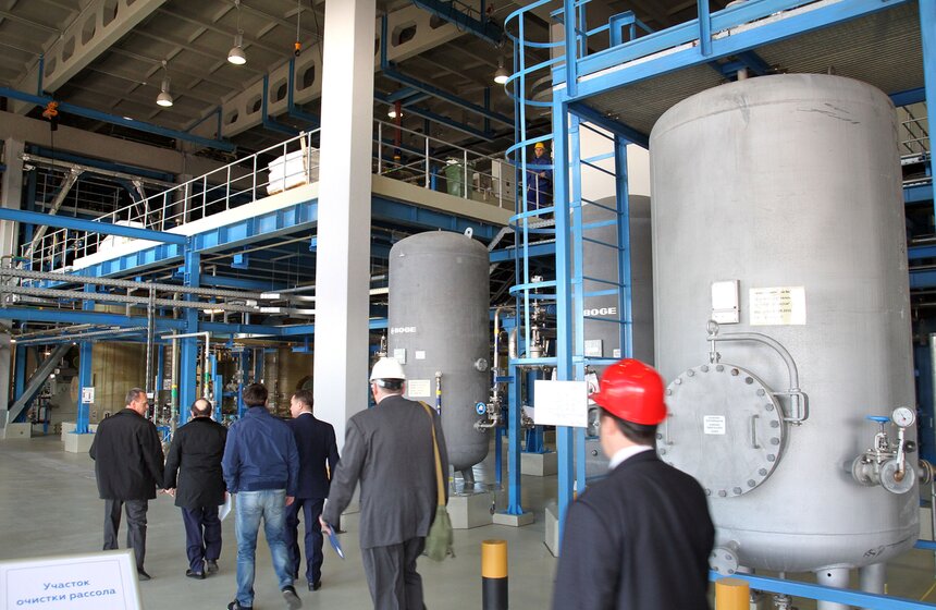 Сергей Собянин открыл завод по производству гипохлорита натрия 2 фото